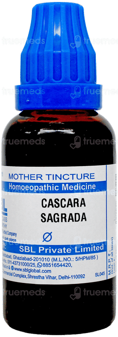 Sbl Cascara Sagrada Q Mother Tincture 30Ml